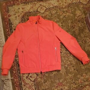 Up To Be Orange Zip-Up Jacket
